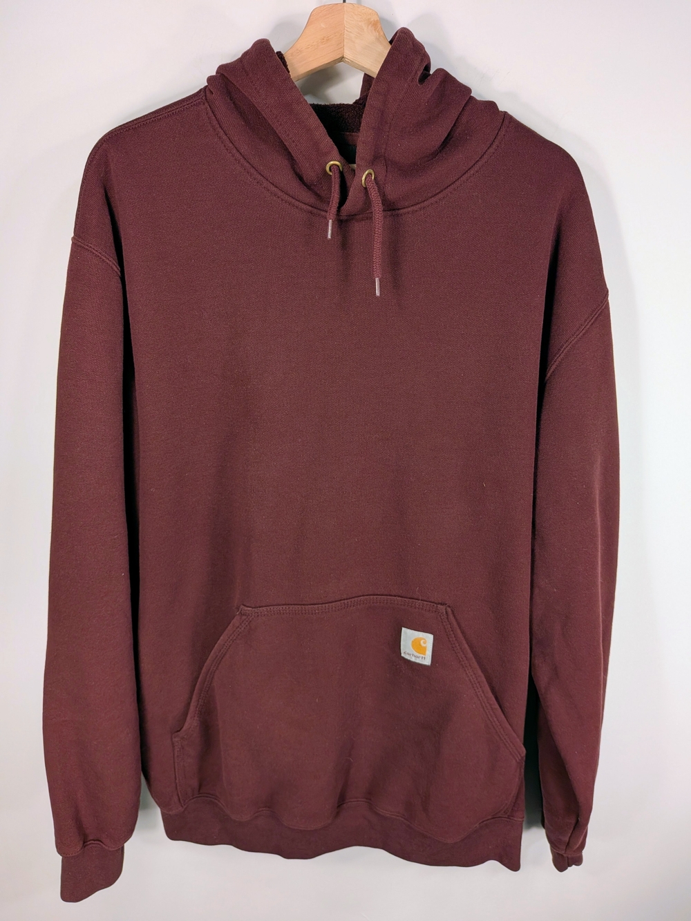Carhartt Men's Loose Fit Hoodie XL Maroon Midweight Pullover